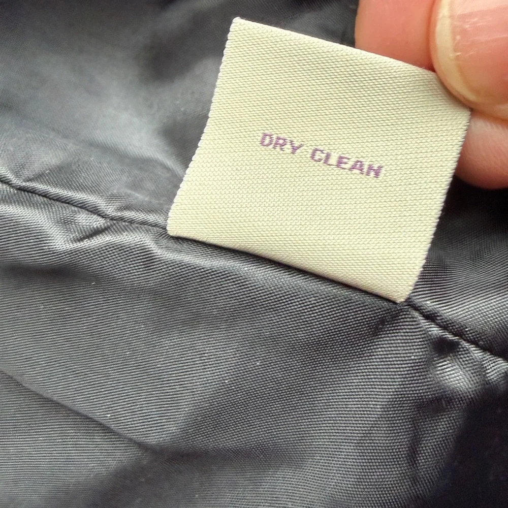 American Rag Cie 1984 Black Wool Blend Pea Coat Sz M